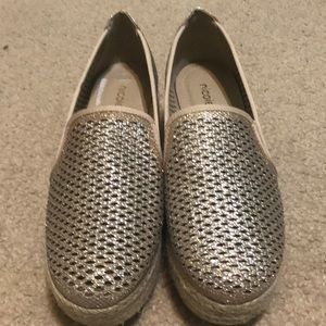 NICOLE platform slip on shoes